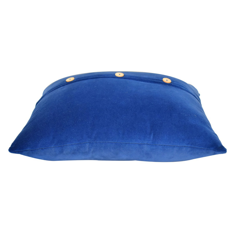 Idy Square Cushion, Royal Blue