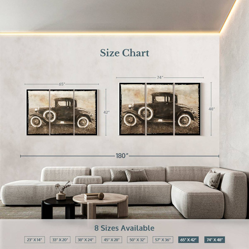 Mehar Ford, 42" H x 65" W