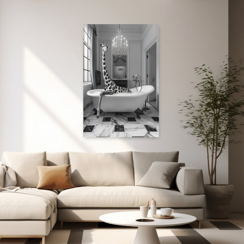Art contemporain Art contemporain, H 60 po x l 40 po