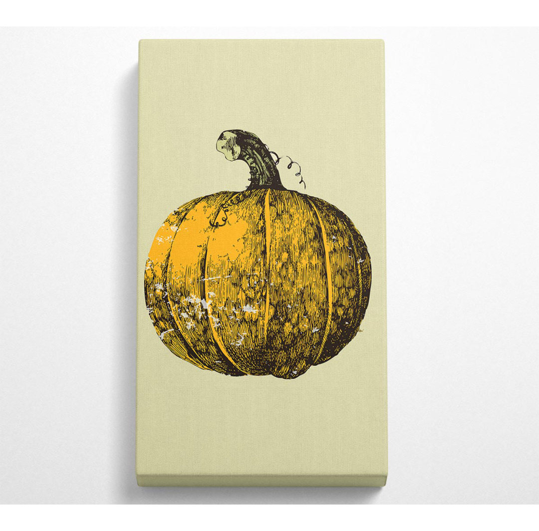 Pumkin - Kunstdrucke auf Leinwand - Wrapped Canvas