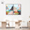 Ensemble de toiles « Pastel Journey » - Décoration murale colorée par Art Remedy, cadre noir, 10 x 15
