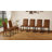 Kamden Heavy-Duty Faux Leather Dining Chairs with Iron Frame-119462440-119462439