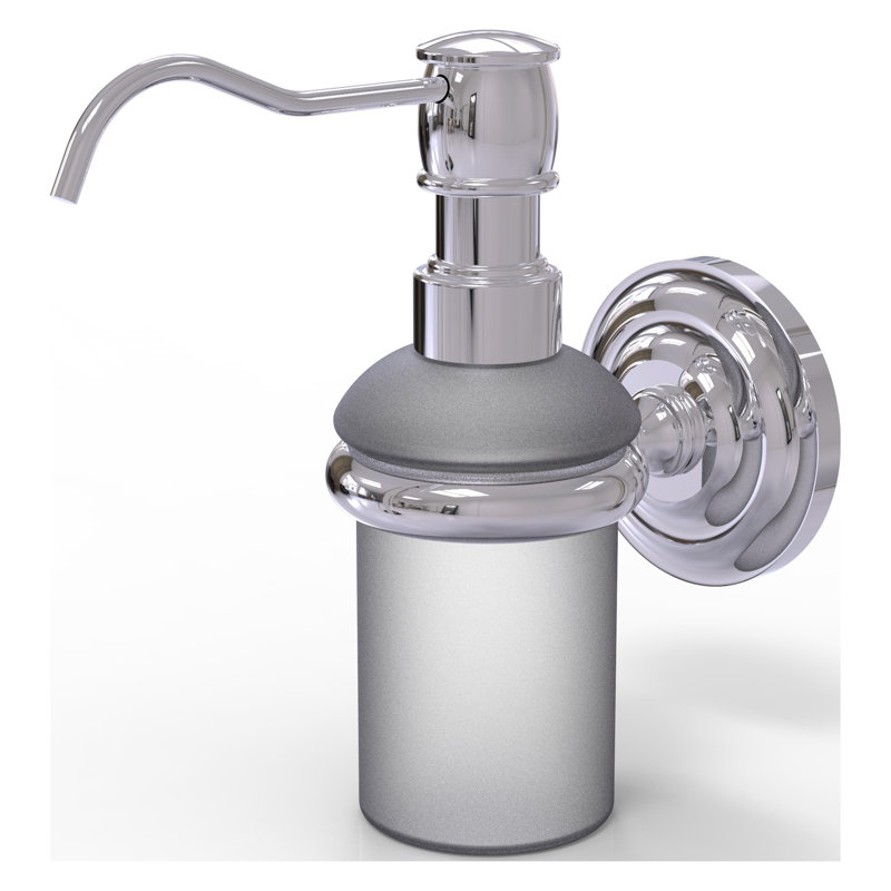 Distributeur de savon fixé au mur Gober, Chrome poli