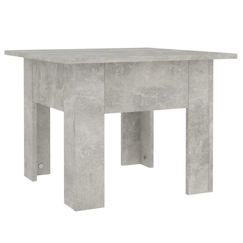 Coffee Table 55x55x42 cm Engineered Wood, Concrete Grey