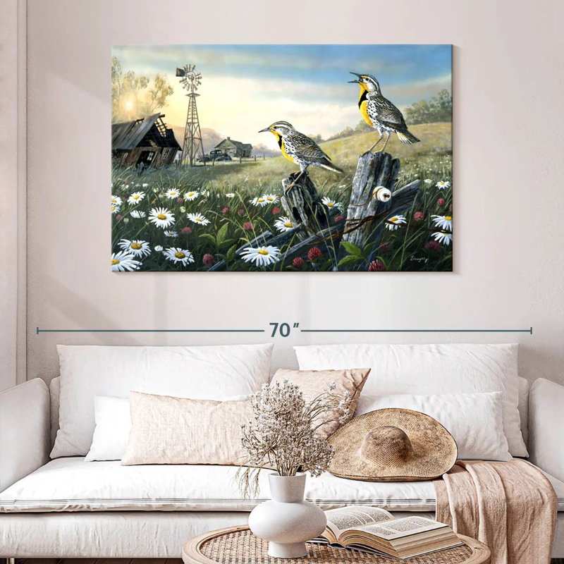Meadow Outpost, 32" H x 48" W