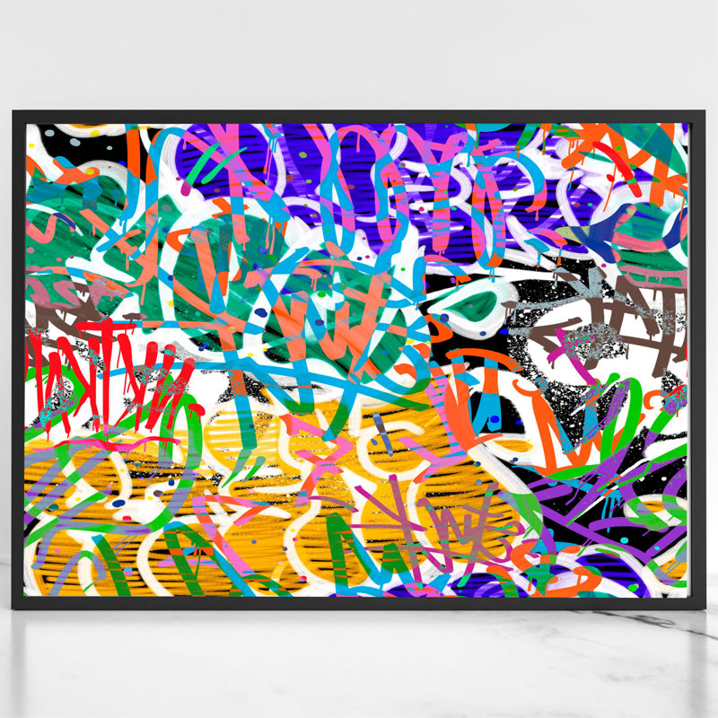 Colourful - Print on Plastic / Acrylic