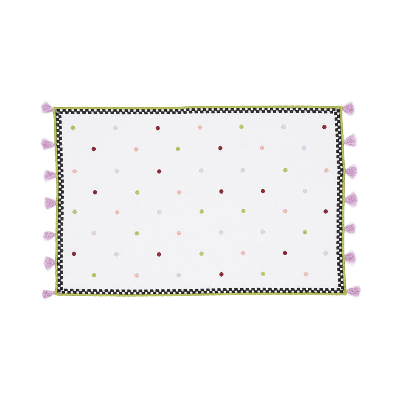McConnico Embroidered Oval