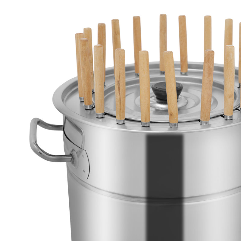 Barbecue au charbon portatif compact