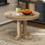 Table de salle à manger Farmhouse, table ronde extensible