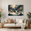 Oiseaux, balbuzard pêcheur, art mural en métal bleu-230784279