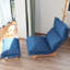 Chaise longue rembourrée avec repose-pieds et dossier réglable Franklin