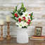 Fleurs en soie demi-bouquet de roses-86731937