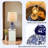 Ceramic Vase Table Lamp With White Lampshade