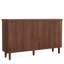Buffet 59,74 "moderne rustique brun avec rangement-2007732829