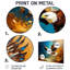 «Soaring Eagle Freedom I - Animals», impression murale en métal-366320428