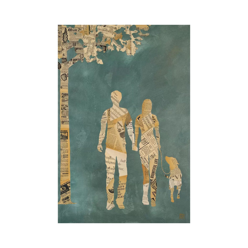 Summer Stroll 1 Piece Wrapped Canvas Painting, 66.04 cm H x 45.72 cm W x 3.175 cm D