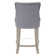 Domenick Upholstered Counter Stool with Solid Wood Frame