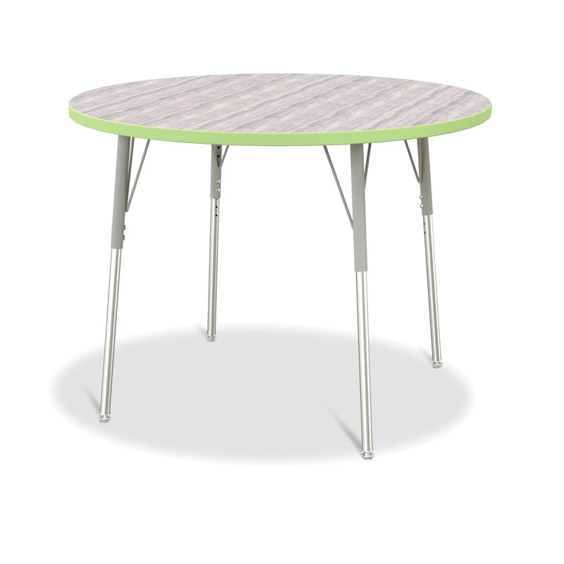 Tables rondes Berries, L 42 po x l 42 po, 24" - 31", Lime