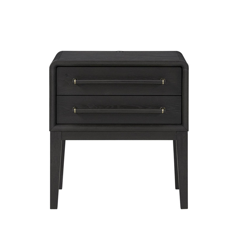 Petite table de chevet - poivre, Noir