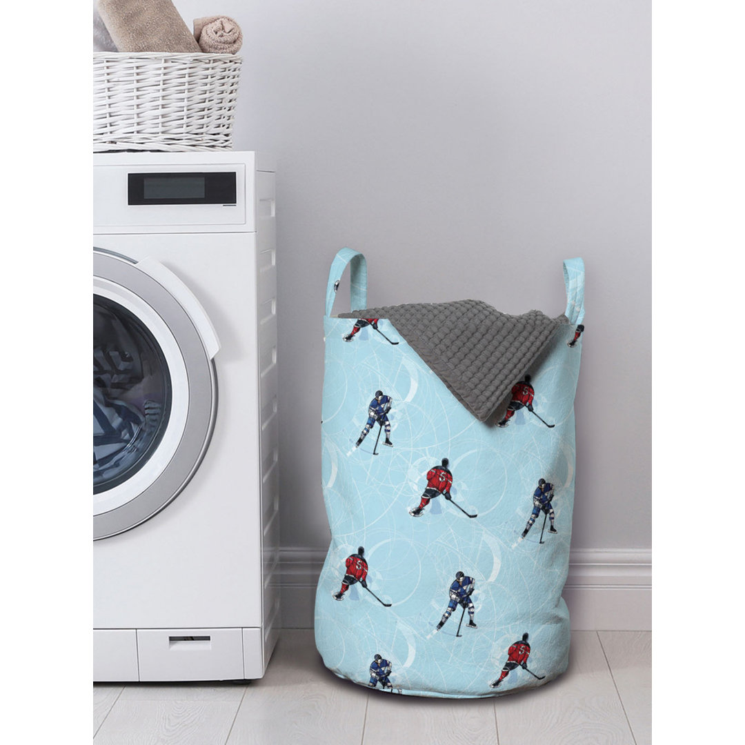 Fabric Laundry Bag with Handles East Urban Home