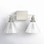 Catalina 2 Light Transparent Dimmable Vanity Light-724840294