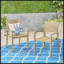 Chaise de salle à manger d'extérieur-1460370410