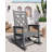 Adirondack Outdoor Poly Lumber Rocking Chair, All Weather HDPE Plastic Patio Rocker Chair with Wide Armrests, 2PCS-1475412582