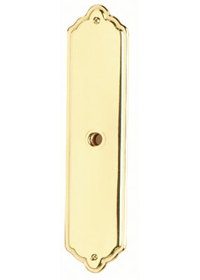 Contemporary Traditional Knob Backplate