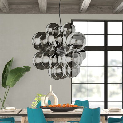 Luisa 6 - Light Dimmable Sputnik Chandelier
