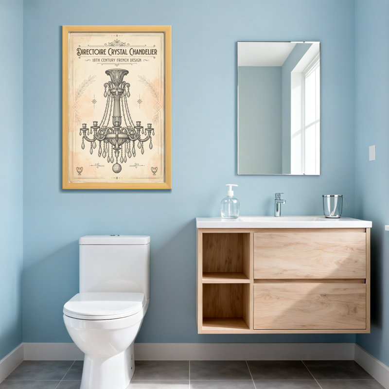lustre en cristal, Toile tendue, Ne s’applique pas, H 18 po x l 12 po