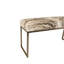 Tabouret rembourré en peau de vache-122491178
