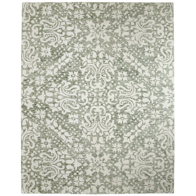 Tapis ivoire floral et botanique Brockington