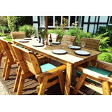 Finney 8 Seater Dining Set with Cushions