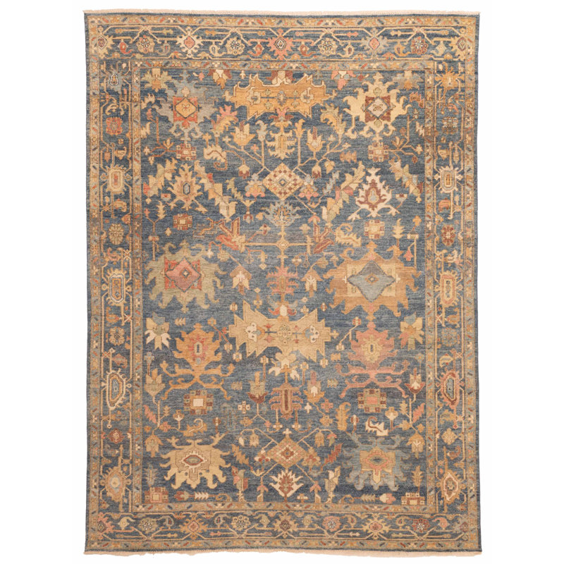 Jules Serapi Navy Rug 8'9" x 11'9"