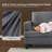 83.5" Upholstered Square Arm Suede Sofa-773577988