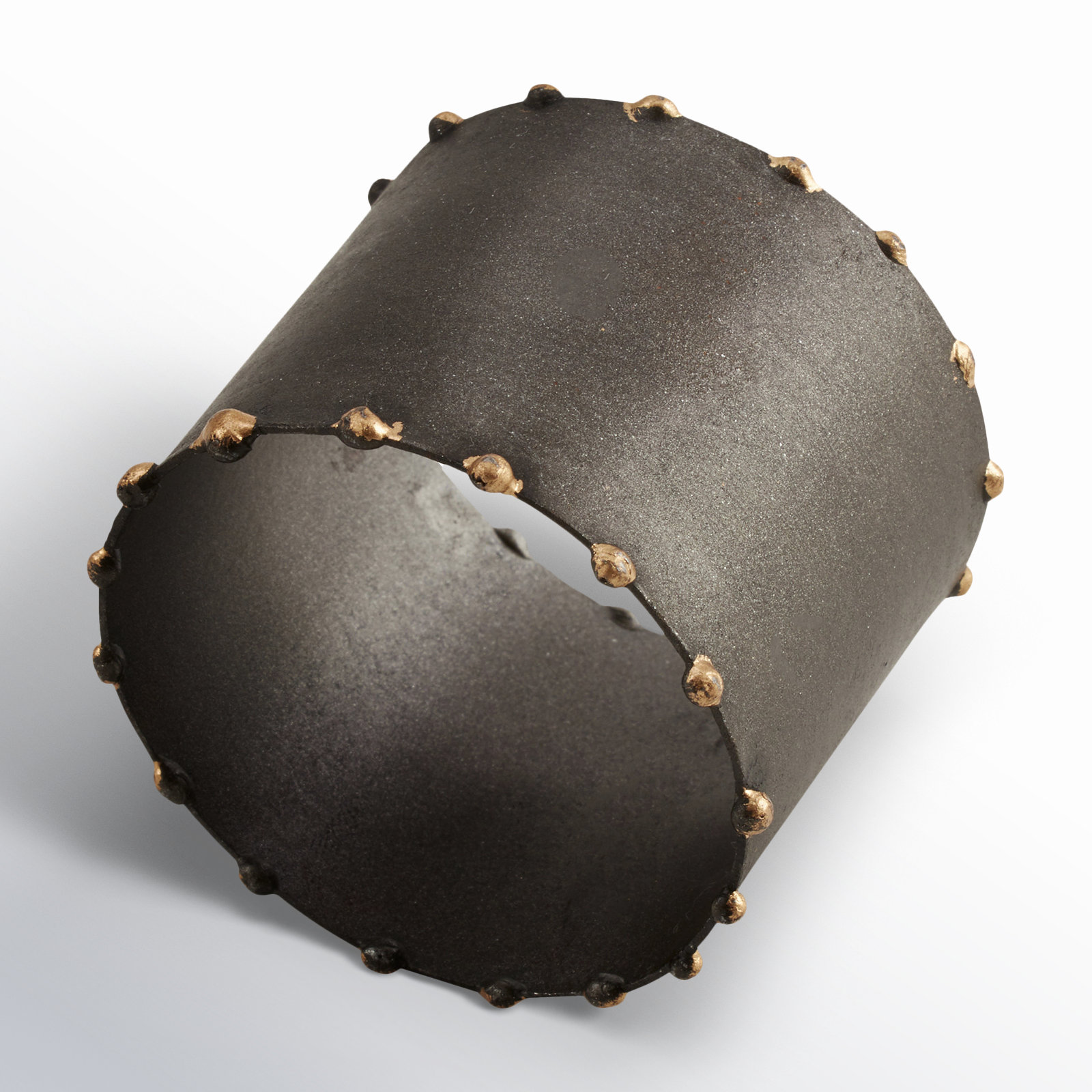 Washburn Iron Napkin Ring, Graphite