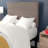 Channel Stitched Upholstered Headboard, Adjustable Height from 44.5" to 57.25"-1250760631-1250760634