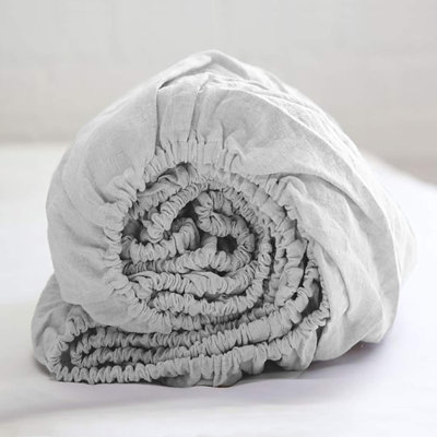 100% Linen Fitted Sheet