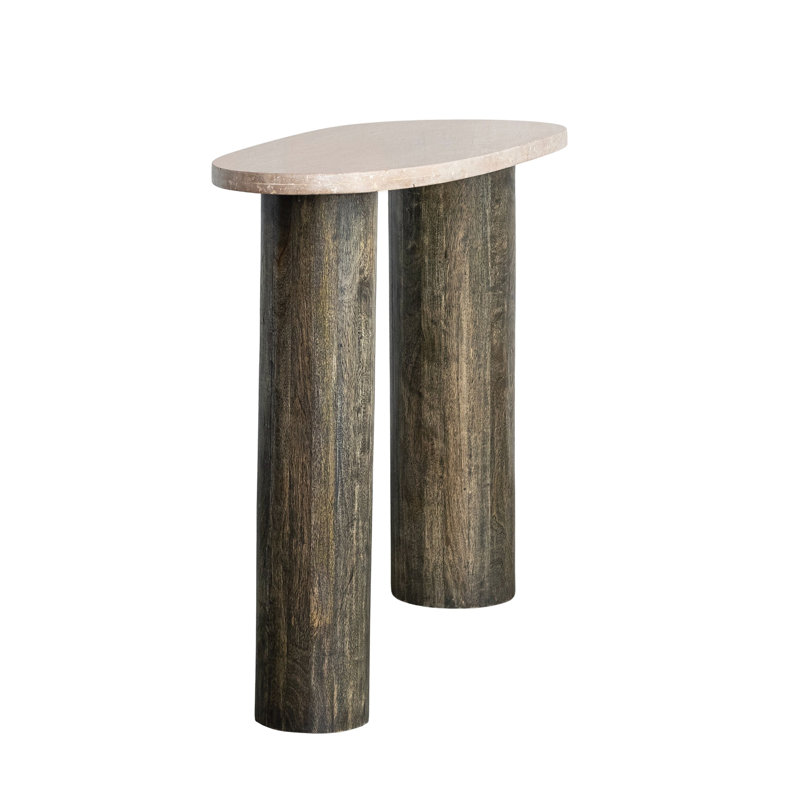 Console en métal et bois