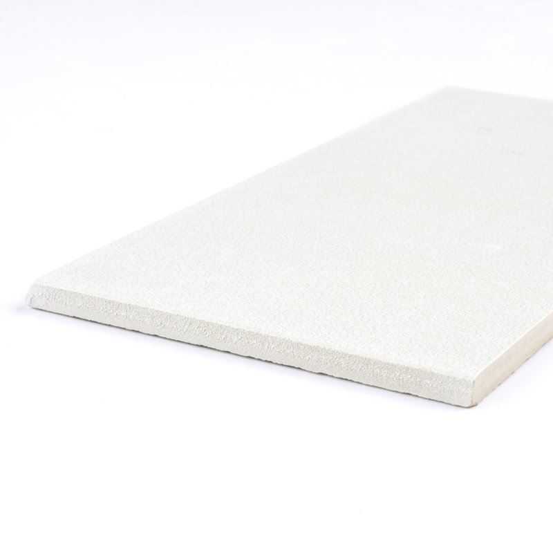 Twenties 8" x 4" Matte Ceramic Bullnose Tile Trim in White