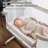 Baby Bedside Bassinet – Breathable All-mesh Crib With Wheels, 7-height Adjustable For Newborns, Beige