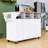 Kitchen Island with 2 Drop Leaf, Power Outlet, 4 Doors ang Spice rack-690030918