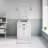 Darricka 30'' Single Bathroom Vanity with Marble Top