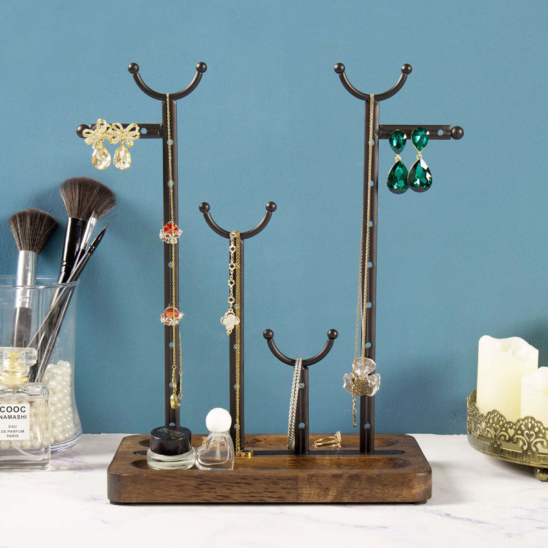 Tabletop Jewellery Stand, Coffee