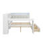 Lit plateforme double en bois avec tête de lit tapissier à DEL, tablettes de rangement, 2 tiroirs, chargement USB, couleurs ajustables et bureau intégré-1421901889-1421901903