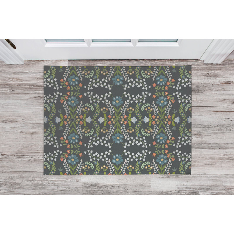 Tapis de porte d'intérieur Cecelia, L 60 po x L 84 po