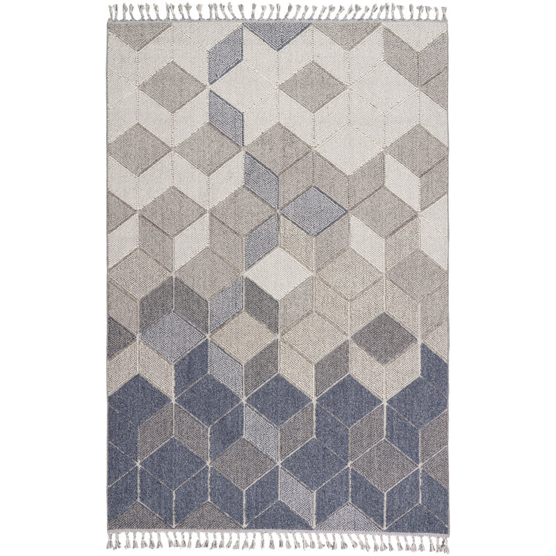 Heddy Geometric Indoor Rug, Rectangle 5'3" x 7'11"