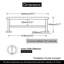 Elizebeth 65.3cm 2 Wall Towel Bar