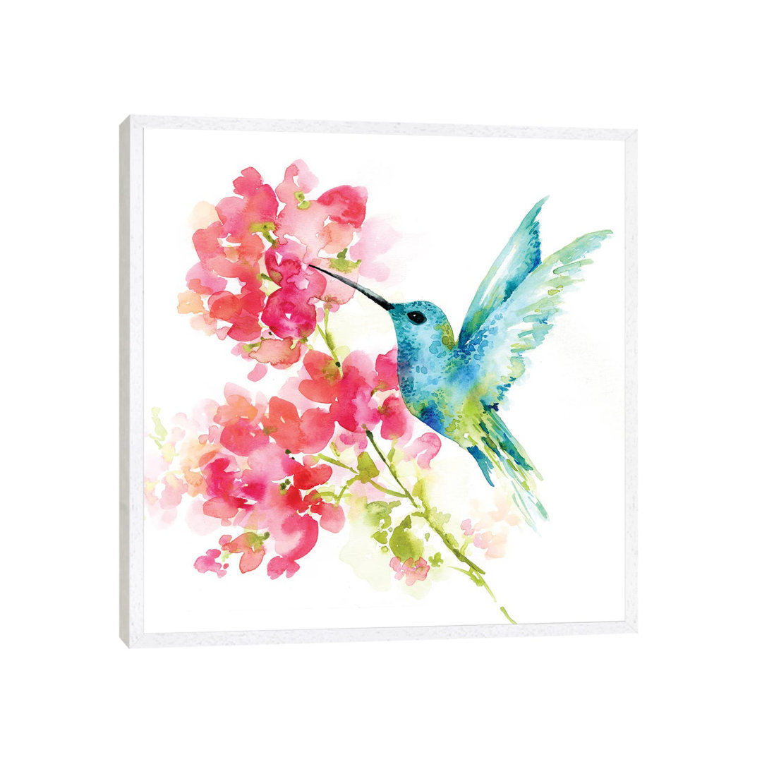 Hummingbird von Sara Berrenson - Galerie-verpackte Leinwand Giclée