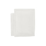 RAYON FROM BAMBOO / LINEN SHEET SET - WHITE - KING (FITTED, FLAT, PAIR OF K PC)